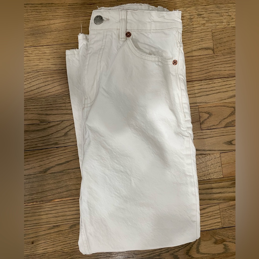 White Zara jeans